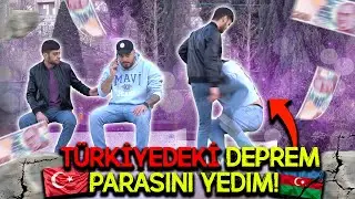 AZERBAYCANDA DEPREM PARASI TOPLAYIP YEMEK ( DÖVÜLDÜM) SOSYAL DENEY