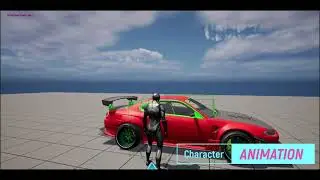 Dev Log. Mobile controls. Animations. Chaos vehicle Unreal Engine 5. (Part 2)