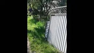 Снятие ворот.