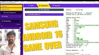 Samsung OS 16 FRP — Free on TFMToolPro. Any Country. Any Device.