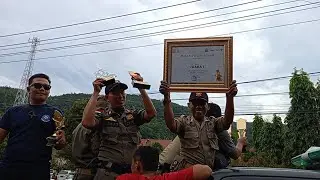Sambut Peraih Juara 1 Pekan Kebudayaan Aceh (PKA) 2023