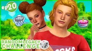 Aiden devient adolescent🔥 l Les Sims 4 : Random Legacy Challenge 🎲 l #20 (G4) #sims4