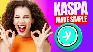Kaspa Crypto MADE SIMPLE in 3 minutes.Cryptocurrency For Beginners