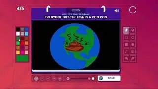[Gartic Phone with pals, pt 2] couldn't think of a title for this