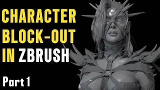 Sculpting Malice in ZBrush | Full Timelapce Part 1