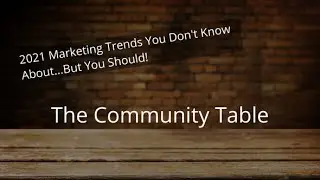 2021 Marketing Trends That You Don't Know About   But You Should!