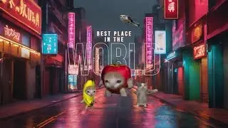 Boi visits best place in the world - Landscape Version