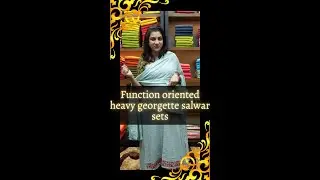 Function oriented heavy georgette salwar sets