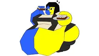 ENA VS FAT ENA - FNF Animation