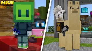 The WEIRDEST Texture Packs For Hive Bed Wars