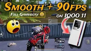 Smooth+ 90fps On IQOO 11 || Bgmi || JDX Jaxx