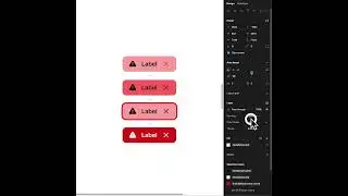 Max level badge component in Figma 