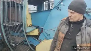 Бункерная автоматическая копалка картофеля Anna.