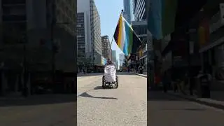 Marching For Disability Justice #disability #pride #protest