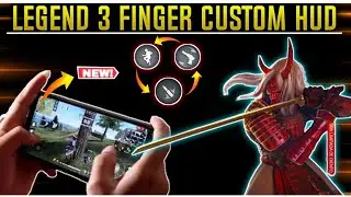 Best 3 finger custom hud | Auto headshot custom hud | Free Fire Max 3 finger custom hud | 2 RedGamer