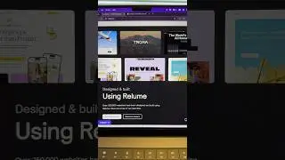 Create a professional website in seconds using Relume 