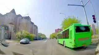 Поездка по улицам города Тюмень на Логунова и до санатория "Ласточка"