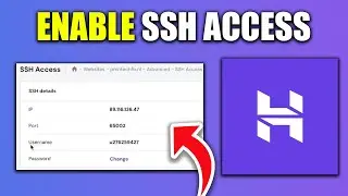How To Enable SSH Access In Hostinger Shared Hosting | Enable Ssh On Hostinger