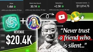 I Tried YouTube Faceless Cashcow Channel Only using AI tools ChatGPT, Leonardo AI and Canva 2023