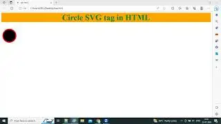 How to use SVG tag in HTML