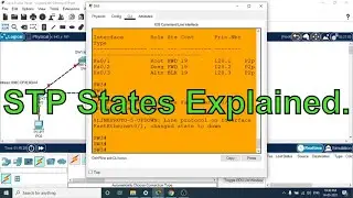 Spanning Tree States Explained in Packet Tracer Lab || in Tamil || Dinesh Kumar M