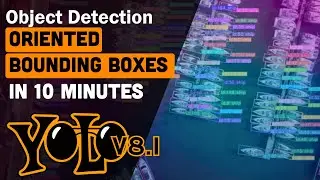 How To Train YOLOv8.1-OBB (Oriented Bounding Boxes) custom object detection tutorial
