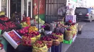 4K. Город Балыкчы Базар-Рынок, Кыргызстан / Balykchy city Bazaar-Market, Kyrgyzstan