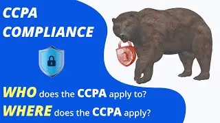 CCPA | Who does it apply to? | Where does it apply?