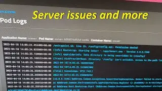 server issues and life and more (fixed audio)