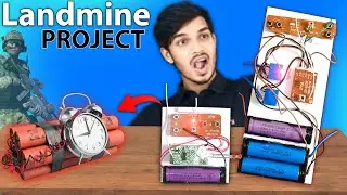 Anti Blast Landmine Project for - Indian Army’s | Inspire Award Project | Harish Projects