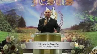 Pr. Francisco Tercio no Circulo de Oração No Cenáculo da Cruz Cabugá
