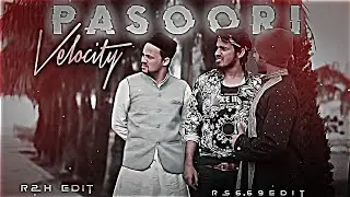 🥀PASOORI Lofi Mix 💫ft.zyan Safi 😈 Velocity Edit🔥round 2 Hell ✨XML Alight Motion Editing✨