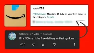 Amazon Order free Delivery | Under 500 Free Delivery On Amazon | Teleroof