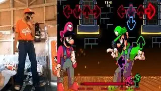 FNF Mario's Madness V2 — OH GOD NO In Real Life