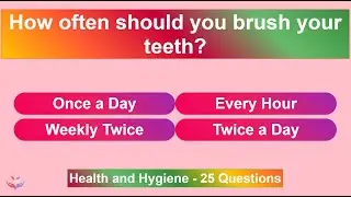 Health and Hygiene Quiz for Kids | Good Practices | Healthy Practices | LetsTestYou