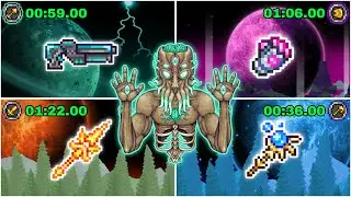 Moon Lord No Hit | Speed kill with all Class in MasterMode.