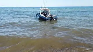 Лодка после Моря,Отмываем мотор колеса на прицепе после соли