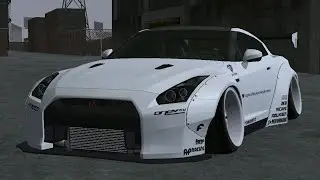 Nissan GTR R35 Liberty Walk Custom Stance • GTA SA ANDROID