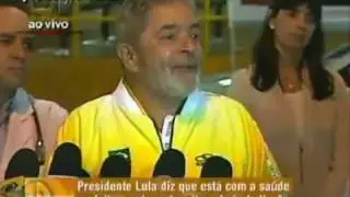 Lula Coletiva 30/01/2010 Instituto do Coração - SP após exames