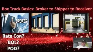 Box Truck Basics: Broker to Shipper to Receiver