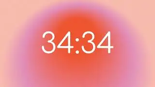 Red Aura Pomodoro Technique 45 Minute Timer with a 5 Minute Break | Study and Focus timer