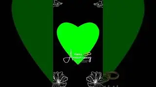 Happy Anniversary green screen video template | The Green Visuals 