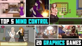 Top 5 2d Mind Control Visual Novel Game's | Like Summertime Saga | Ezrcagaming | Part - 8