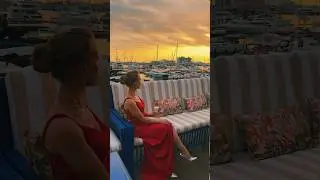 Welcome зоны от Богини саксофона выглядят так🎷Lady in RED. А во время заката - это вообще романтика