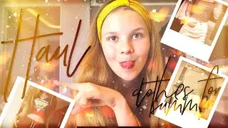 HAUL: Покупки одежды к лету // 2019