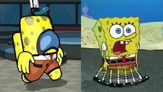 SpongeBob VS Among Us: We're Talking About This