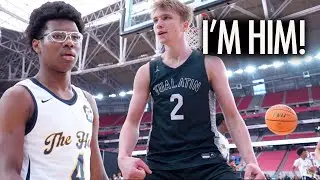 Bryce James 2nd Campbell Hall game vs Back to Back State Champs!