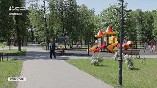 В Клинцах приступили к благоустройству прилегающей к парку территории
