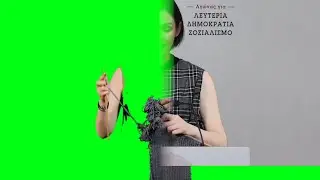 Funny Green Screen Tool 02 - Knitting a Sweater / Free Stock Footage (1080p)