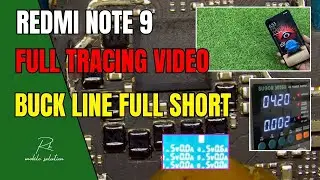 Redmi Note 9 Dead Solution ✅ LDO & BUCK Line Full Short Tressing || ✅